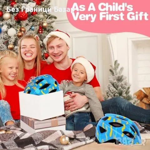 Нова Детска каска за колело и скейтборд 48-52 см, регулируема и лека, снимка 7 - Аксесоари за велосипеди - 48157191