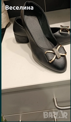 Дамски обувки от еко кожа , снимка 3 - Дамски обувки на ток - 52059876