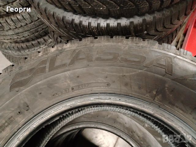 4бр.зимни гуми 235/65/16C Lassa, снимка 3 - Гуми и джанти - 53217632