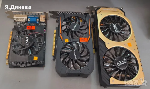 Видеокарти 4 GB за части