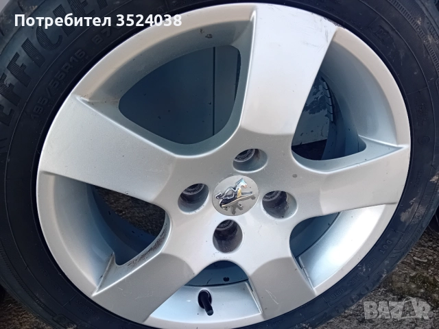 Алуминиеви джанти 16 цола  за Пежо , снимка 5 - Гуми и джанти - 52753483