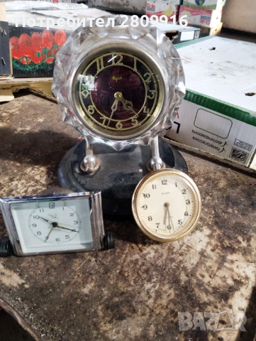 Съветски часовници -3бр., снимка 5 - Антикварни и старинни предмети - 54286725
