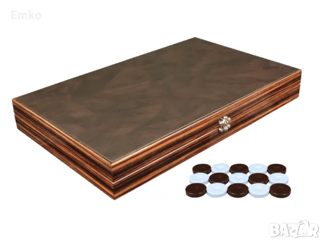 Луксозна табла Premium Leather, снимка 3 - Шах и табла - 55777366