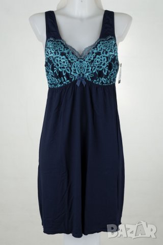 Тъмносиня нощница марка Donna XL/2XL, снимка 2 - Нощници - 31851754