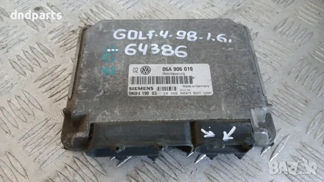 Компютър VW Golf 4 1.6i 1998 06A906019 5WP4190 Volkswagen Golf IV (1998-2004)
