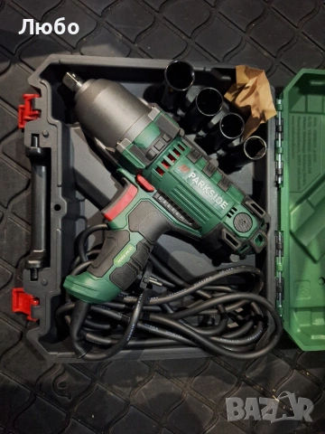 Гайковерт Парксайд с Кабел, снимка 3 - Винтоверти - 54142733