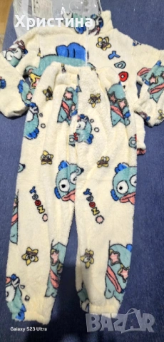 Дамски комплект  пухена пижама, снимка 7 - Пижами - 53019007