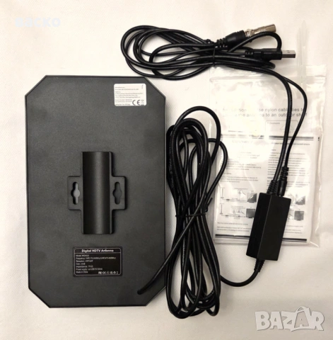 Активна цифрова стайна HDТВ Антена нов модел 2026 -28db, снимка 6 - Приемници и антени - 53922970
