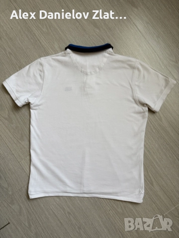 Мъжка поло тениска Hugo Boss Orange (По етикет XL / отговаря на S/M), снимка 5 - Тениски - 55859552