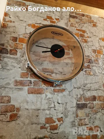 часовници направени от барабани , снимка 7 - Стенни часовници - 49002068