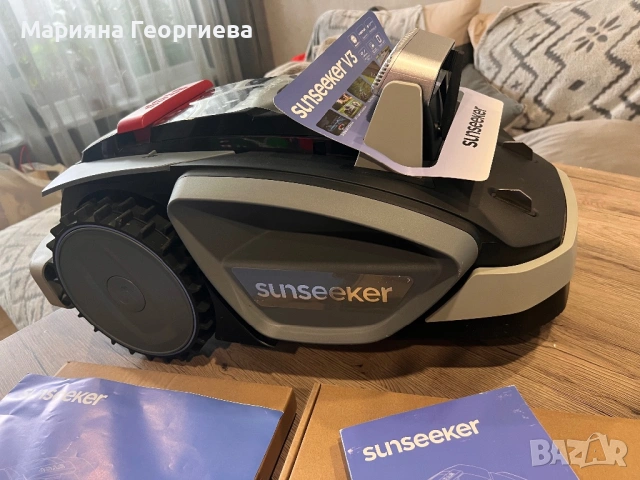 АКУМУЛАТОРНА КОСАЧКА РОБОТ SUNSEEKER V3 20 V, 2.50 Ah, ШИРИНА НА КОСЕНЕ 18.00 см, 600 m², снимка 5 - Селскостопанска техника - 53275434