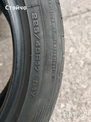 4бр летни гуми Дебика престо 225/45/17, снимка 3 - Гуми и джанти - 54360105