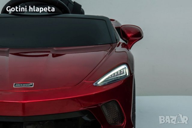 Акумулаторен КОЛА Licensed Mclaren GT 12V с меки гуми с Кожена седалка MP3, снимка 15 - Детски велосипеди, триколки и коли - 37014489
