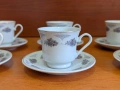 Комплект 6 чаши за кафе, чай, с чинийки, чисто нови, снимка 3