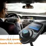 T10 Автомобилен безжичен Bluetooth FM предавател MP3 плейър USB порт за разговори със свободни ръце, снимка 2