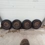Зимни гуми 14 с джанти, снимка 1 - Гуми и джанти - 38185579