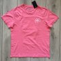 НОВА оригинална розова цикламена памучна тениска HURLEY размер L от САЩ, снимка 1 - Тениски - 42520190