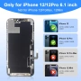 LCD екран за iPhone 12/12Pro 6.1 инча - дигитайзер за сензорен дисплей с пълен комплект инструменти, снимка 2