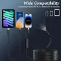 Нова Инспекционна камера 1920P HD 5м IP67 8 LED ендоскоп Android iOS Бороскоп, снимка 6