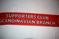 Manchester United - Scandinavian supporters - Страхотен футболен шал / Манчестър Юнайтед, снимка 3