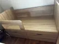 Детско креватче с преграда, снимка 3