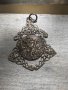 Религиозен двулицев метален медальон икона панагия накит, снимка 2