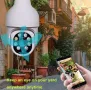 Куполна Wi-Fi камера под формата на крушка с широкообхватен ъгъл на видимост, снимка 5