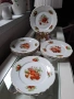Антикварен Комплект Десертни Чинии „P.K. Silesia“ – Късче История от Силезия, снимка 17