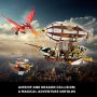 Нова играчка за построяване въздушен кораб Деца Подарък, снимка 2