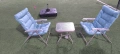 Градински мебели (комплект столове с масичка), снимка 1
