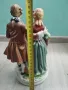 Порцеланова статуетка,композиция, снимка 3