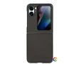 OPPO Find N2 Flip Carbon Fiber Кожен Калъф, снимка 3