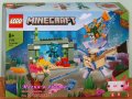 Продавам лего LEGO Minecraft 21180 - Битката на пазителите, снимка 1 - Образователни игри - 35323253