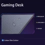 ПРОМОЦИЯ Геймърско бюро с LED осветление CLIPOP BZOD-CD-0135BLBL, снимка 7