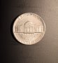 5 цента САЩ 1992 буква P, снимка 1 - Нумизматика и бонистика - 42881603