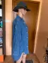 Дънкова зимна риза Arket, oversize модел, снимка 4