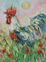 > Петел, петли, петлета, rooster - Мима / Art by MiMa, paintings, снимка 6