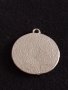 Сребриста висулка медальон много красива стилна метална - 27006, снимка 4