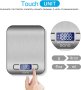 Цифрова кухненска везна Eono,неръждаема стомана,до 5 kg,градуиране 1g/0,05oz,, снимка 3