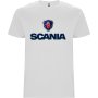 Нова мъжка тениска SKANIA (Скания) в бял цвят