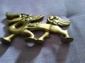 Дракон отварачка бронзова рядка 111х52х18мм-200 грама, снимка 2