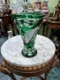 Прекрасна антикварна колекционерска немска кристална ваза , снимка 4
