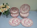 Английски розов порцелан -22 части, снимка 12