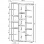 Етажерка,стелаж,библиотека(код-0683), снимка 5