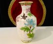 Китайска медна ваза Клоазоне,Cloisonne,маркирана. , снимка 5