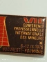 Значка VII Международна професионална конференция на минюрите Букурещ 51683, снимка 2