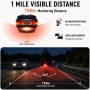 Задна SMART LED стоп светлина с радар IGPSPORT SR30, Bluetooth/ANT+, IPX7, снимка 6