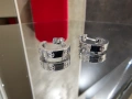 CARTIER Love Silver Hoop Дамски Обеци, снимка 3