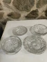 4 бр.тежки ,кристални пепелници , снимка 1