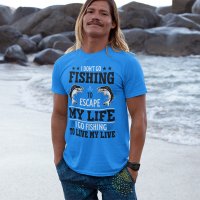 Тениски за рибари,риболов, снимка 2 - Тениски - 37168468